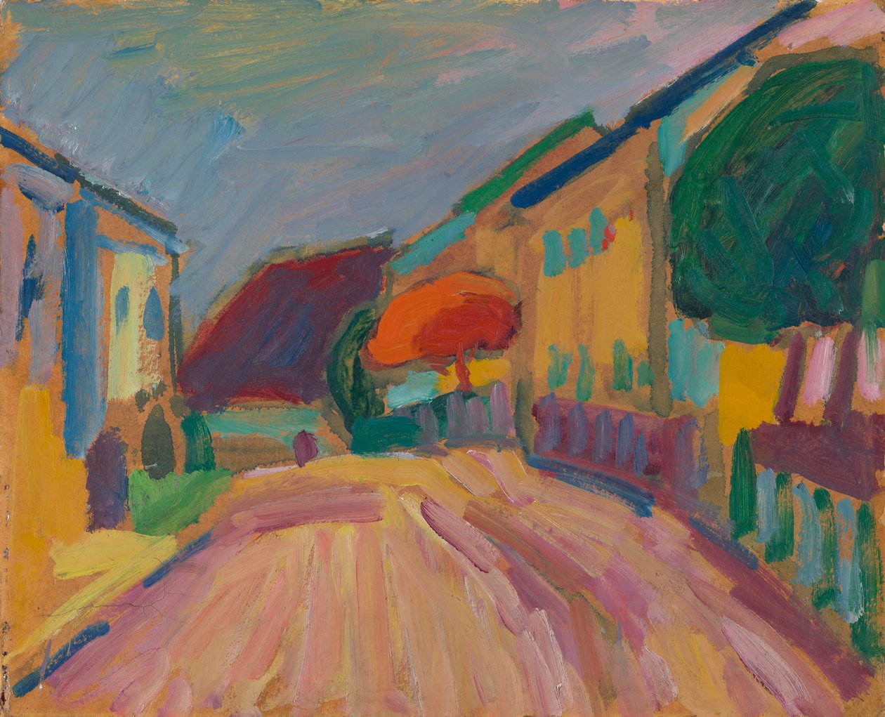 Murnau'dan eskiz by Alexej von Jawlensky
