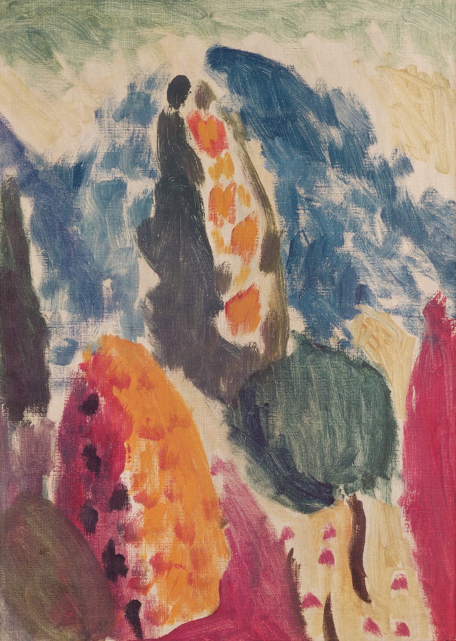 Varyasyon IV, 1916 by Alexej von Jawlensky