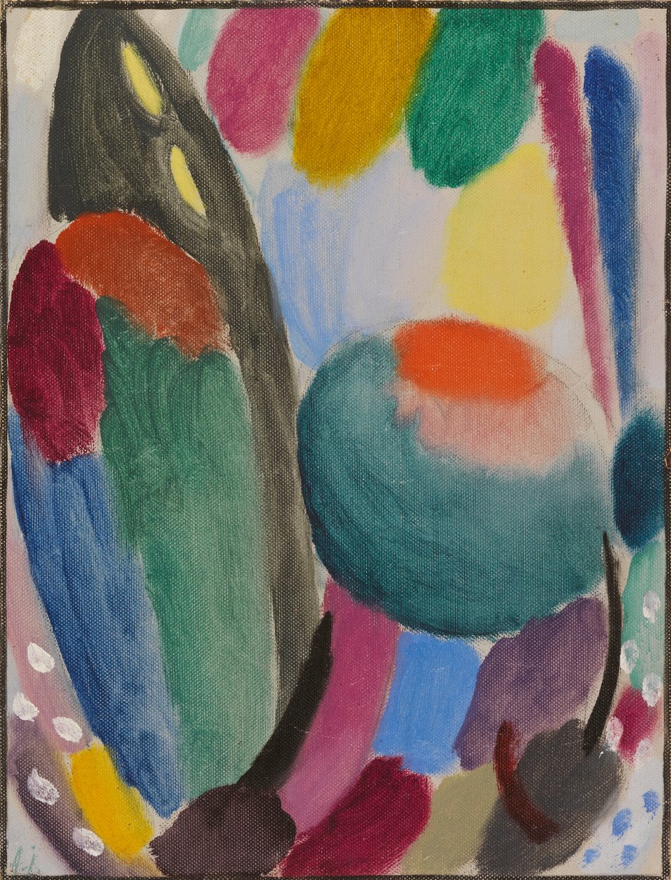 Varyasyon: aroma ve tazelik Hollanda, 1918. by Alexej von Jawlensky