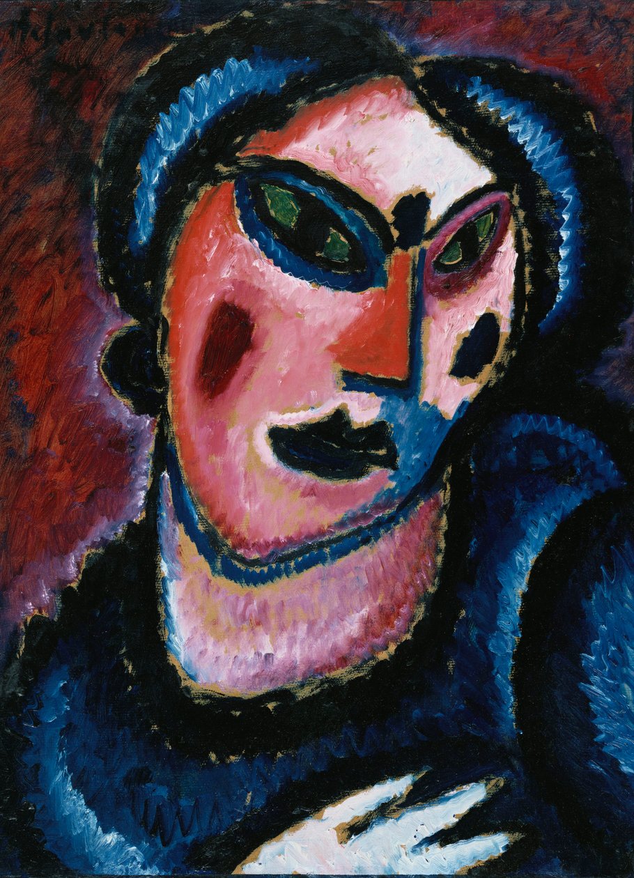 Beyaz Eldiven, 1913 by Alexej von Jawlensky