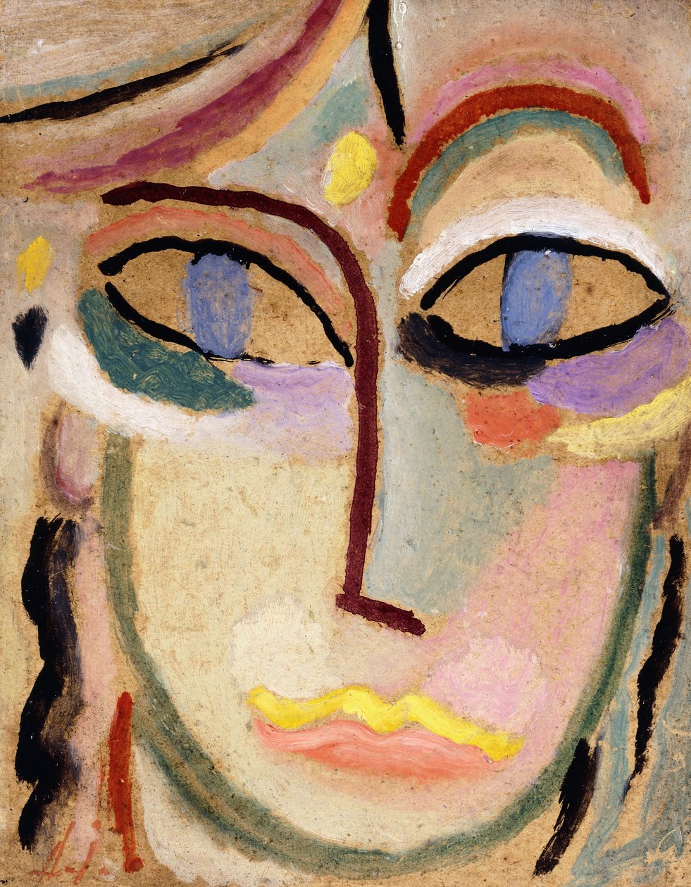 Kadının Başı, c.1922 by Alexej von Jawlensky