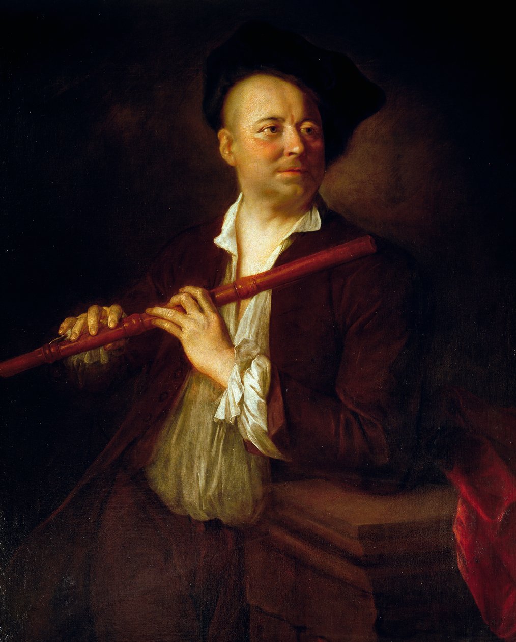 flütçü portresi by Alexis Grimoux