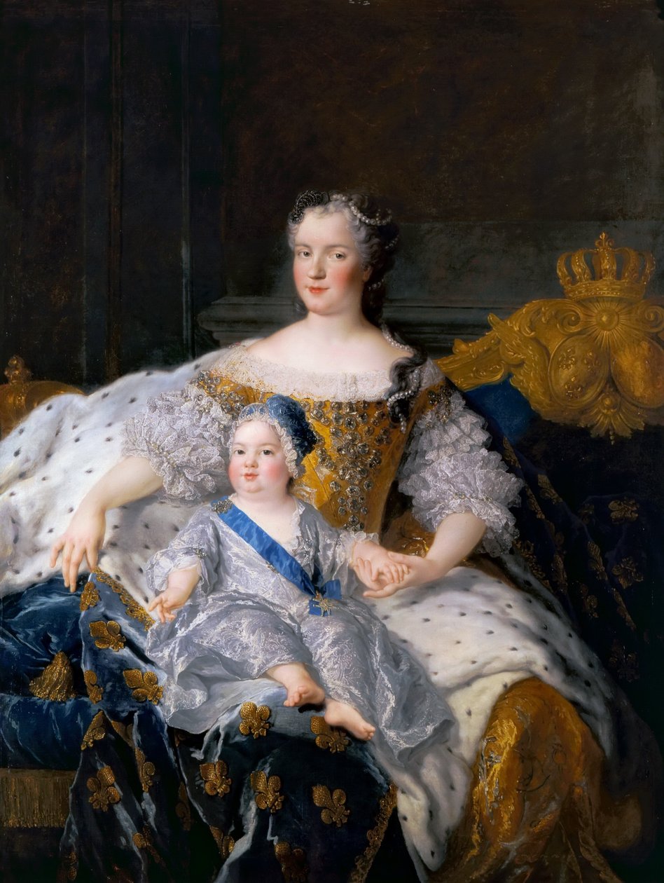 Marie Leszczynska, Louis, Fransa