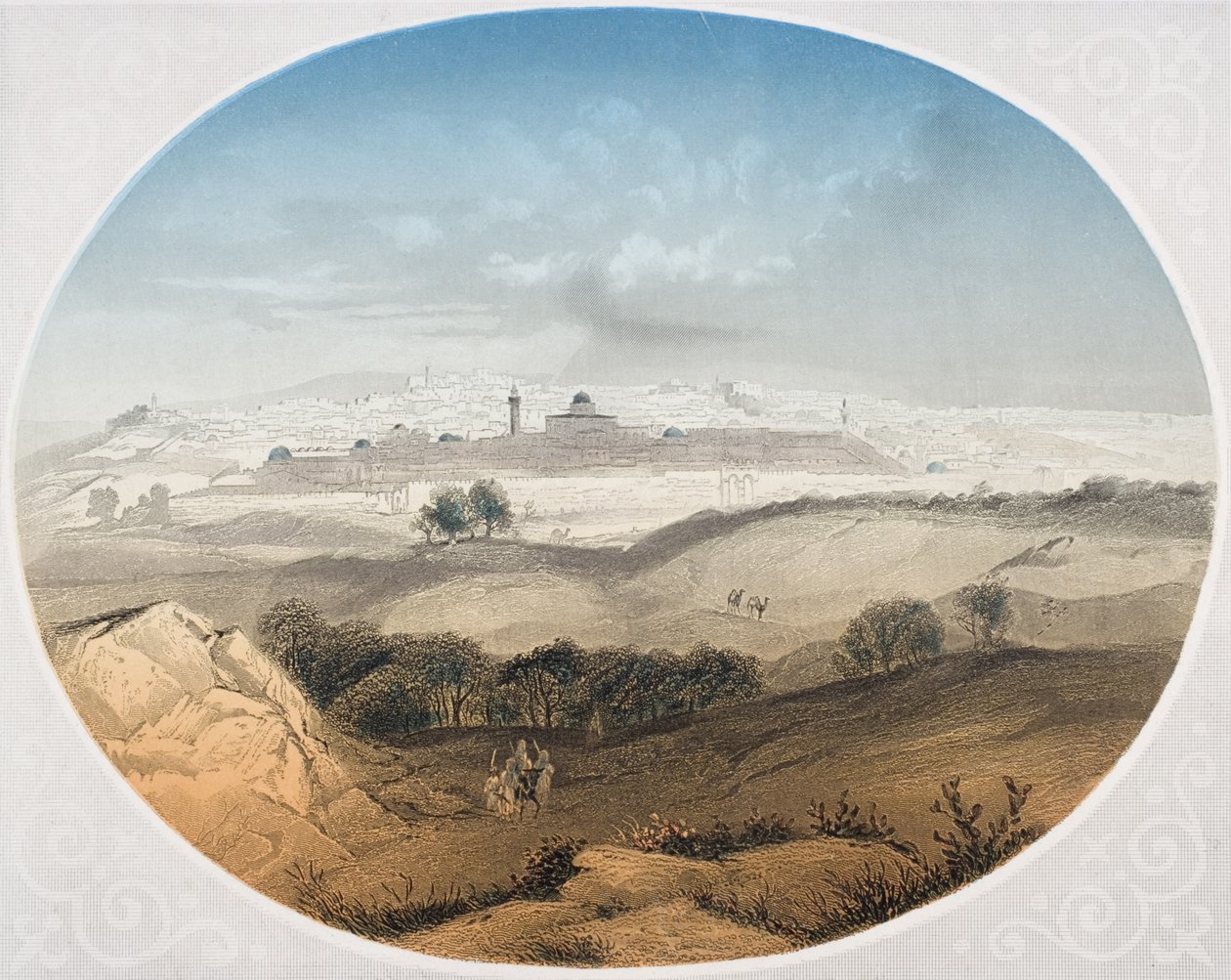 Yeruşalim, Albert Henry Payne (1812-1902) tarafından Rev. John Fleetwood tarafından 