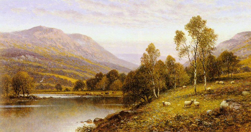 Erken Akşam, Cumbria by Alfred Augustus Glendening