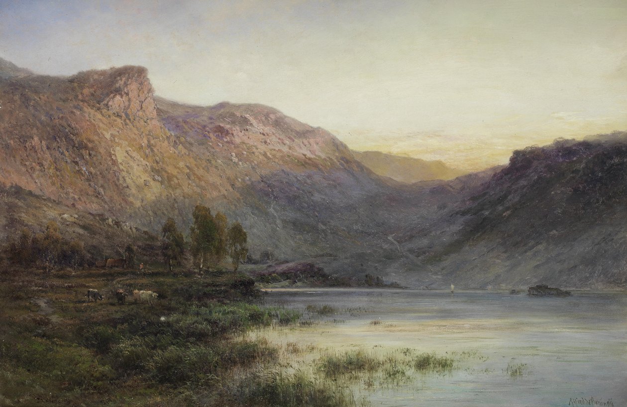 Glen Sheil Kartal Kayası by Alfred de Breanski
