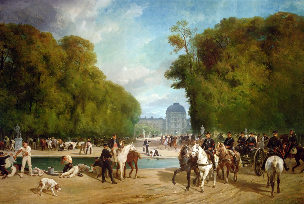 Fransız topçusu, Eylül 1870