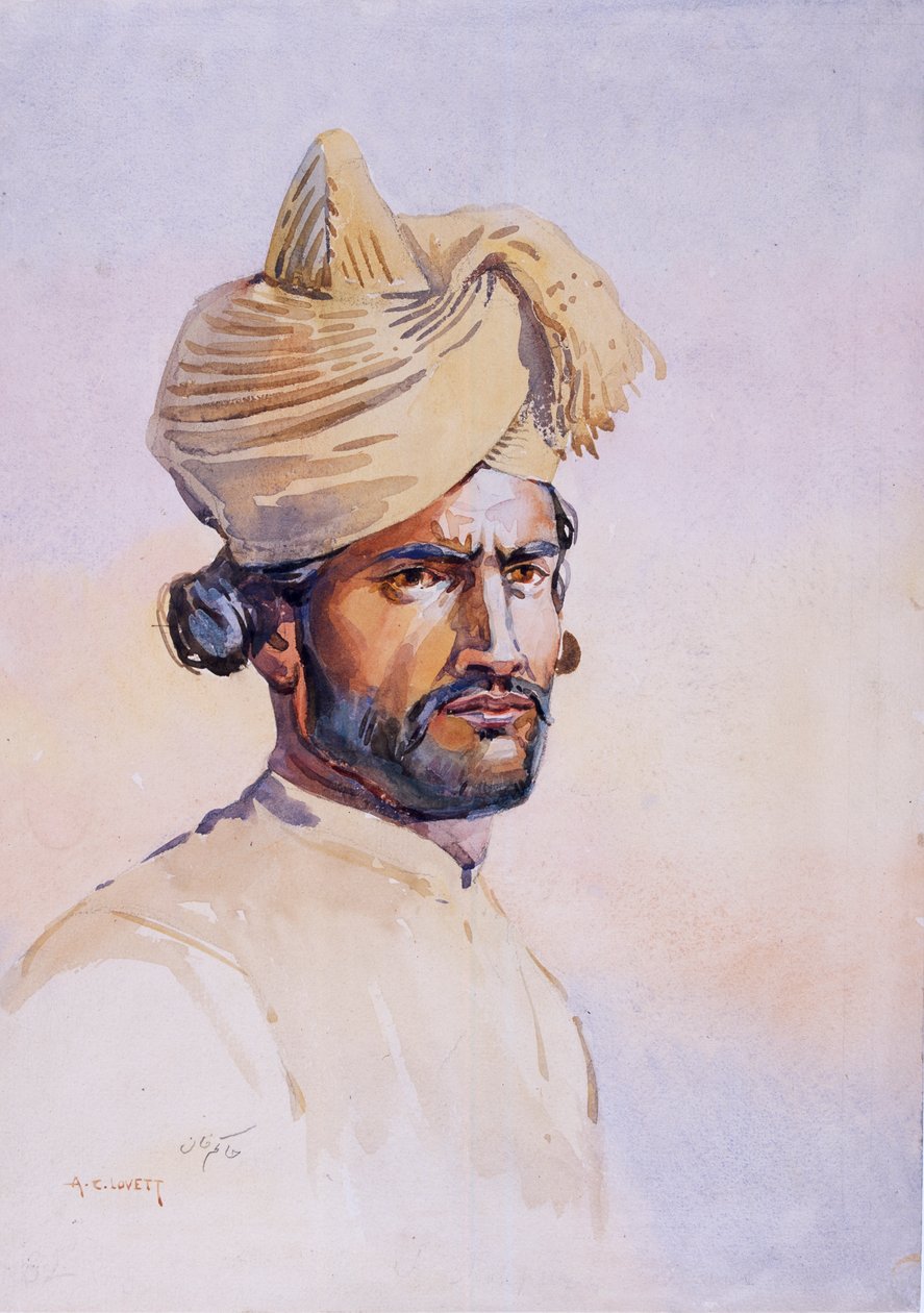 82. Punjabis askeri, Awan, Binbaşı G.F. MacMunn, 1911, 1908