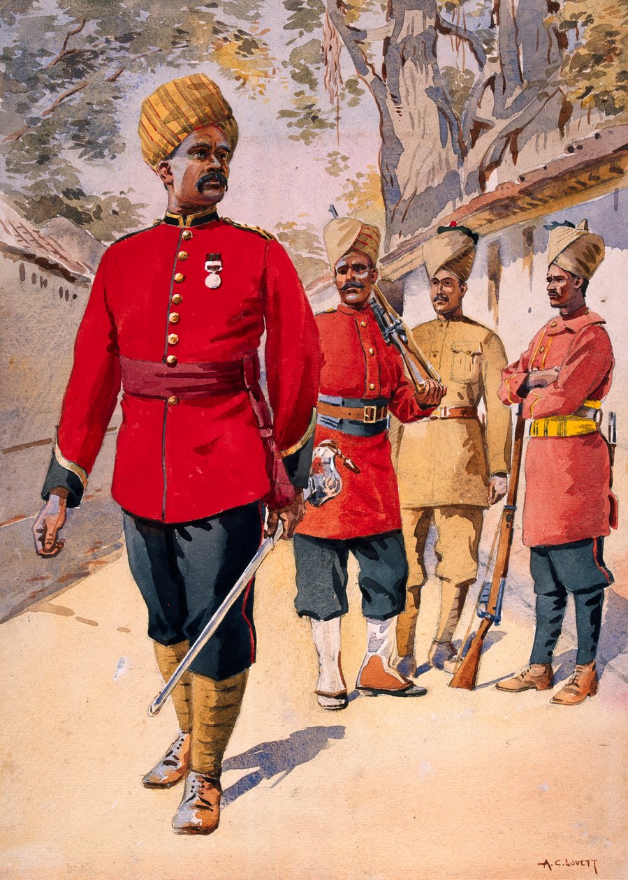 Mahratta Hafif Piyade Askeri, Binbaşı G.F. MacMunn, 1911, 1908