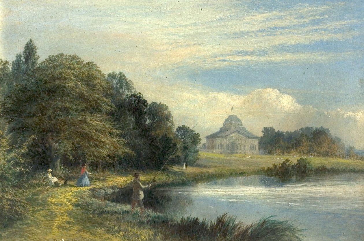 Nuthall Tapınağı, Nottinghamshire, 1869 by Alfred Dawson