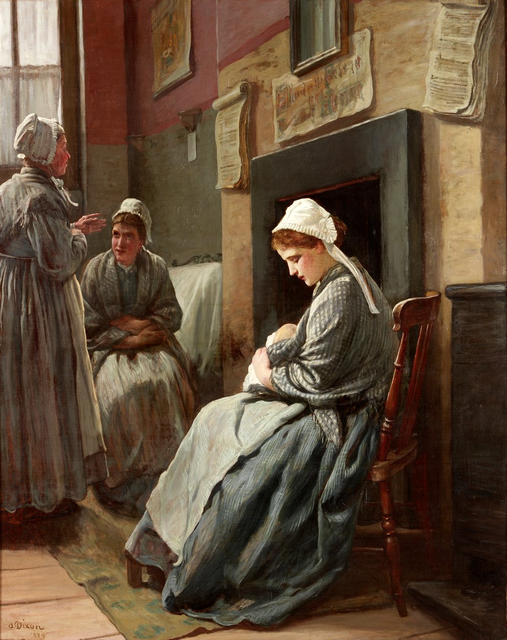 terkedilmiş, 1879 by Alfred Dixon