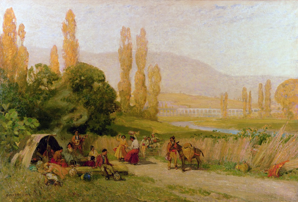 Algeciras, 1904  by Alfred East