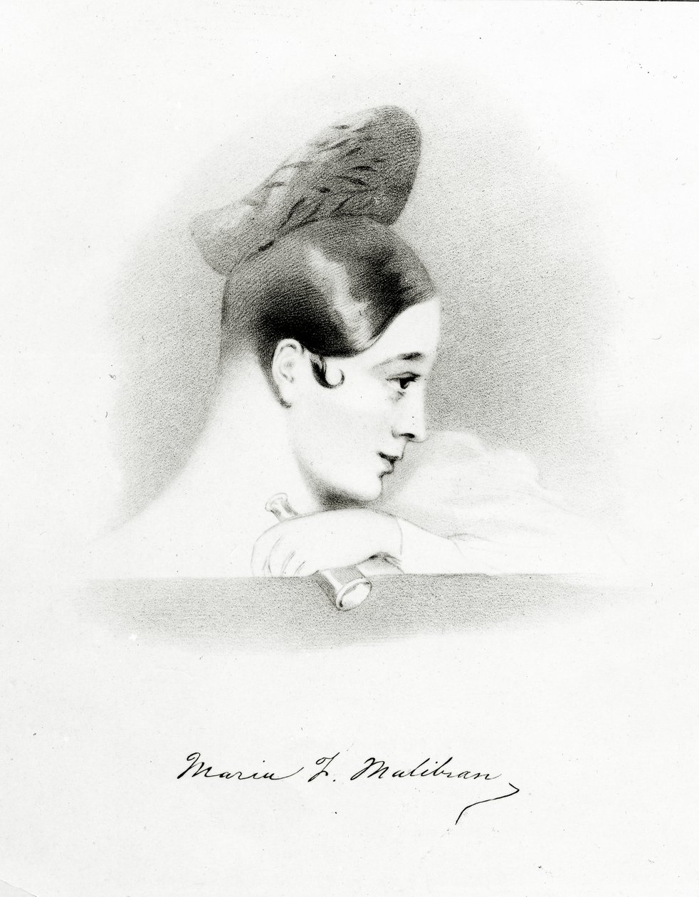 Marie Malibran, Richard James Lane tarafından kazınmış, 1836 by Alfred Edward Chalon