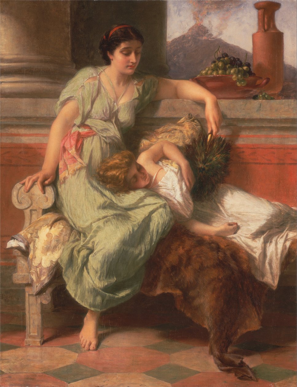 Pompei, MS 79 by Alfred W. Elmore