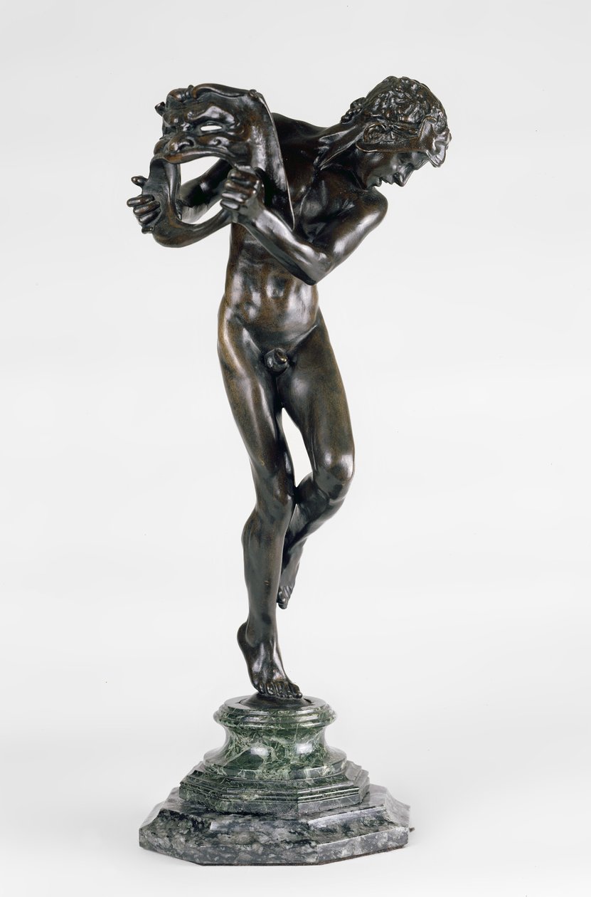 Komedi ve Trajedi (Sic Vita) (bronz) (ayrıca bkz. 353097) by Alfred Gilbert
