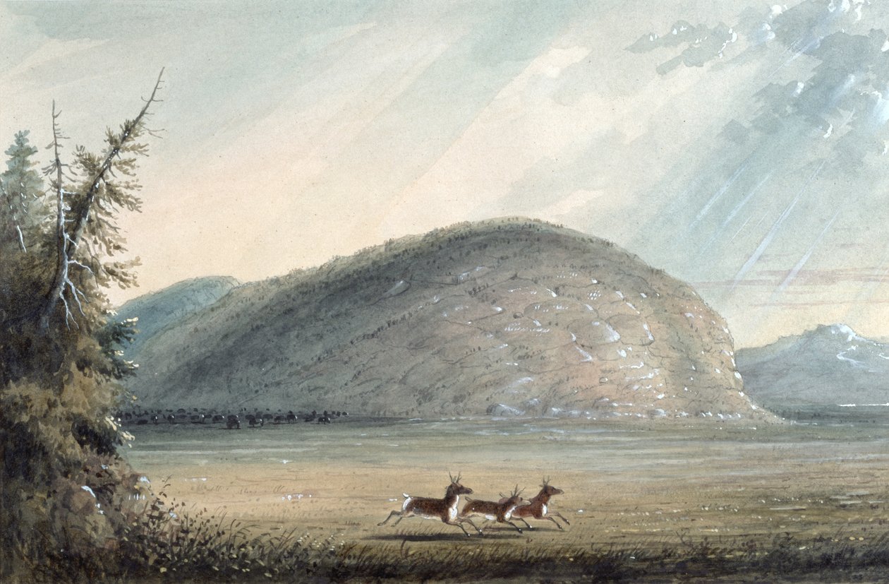 Bağımsızlık Kayası, 1837 by Alfred Jacob Miller