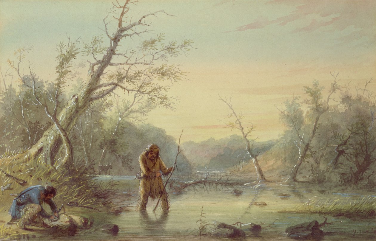 Yakalanan Kunduz, 1858 by Alfred Jacob Miller