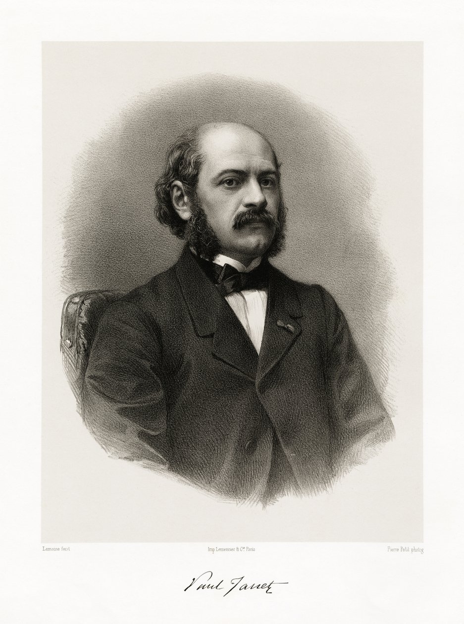 Paul Alexandre René Janet, 1865-66 by Alfred Lemoine