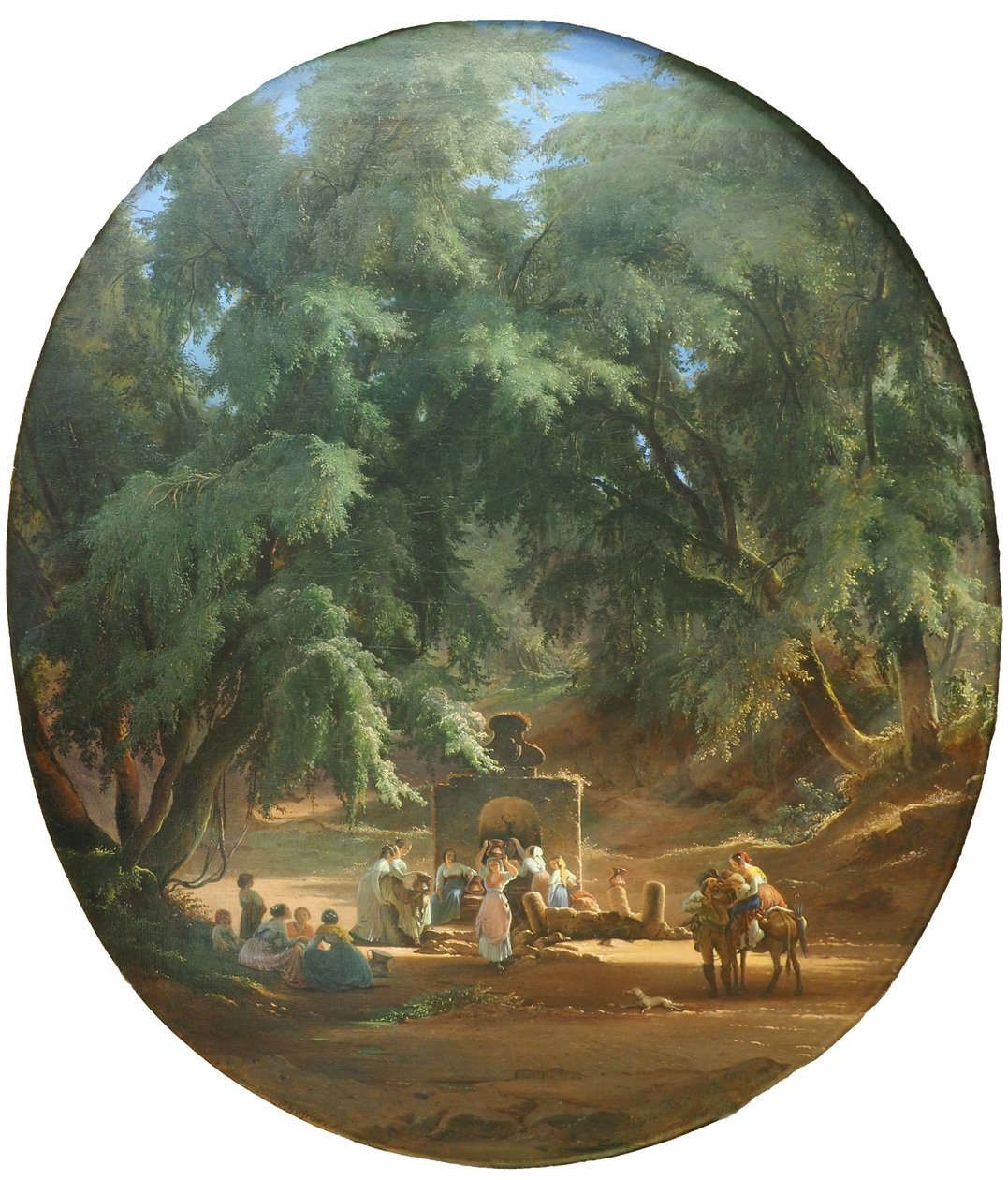 Orman çeşmesinde by Alfred von Schüssler