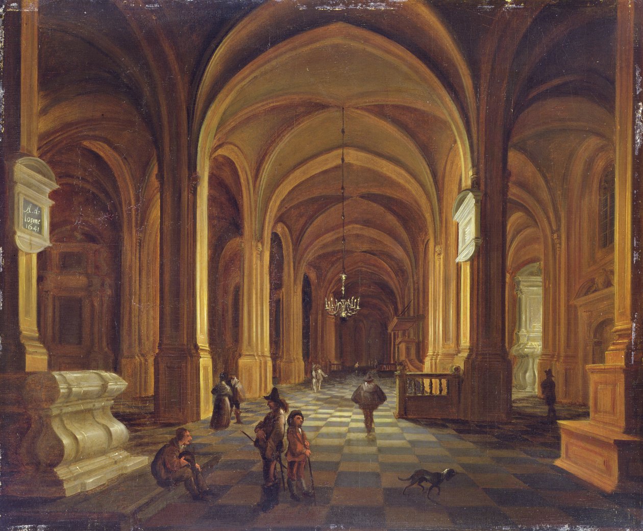 Allermohe Kilisesi, 1895 by Alfred Mohrbutter