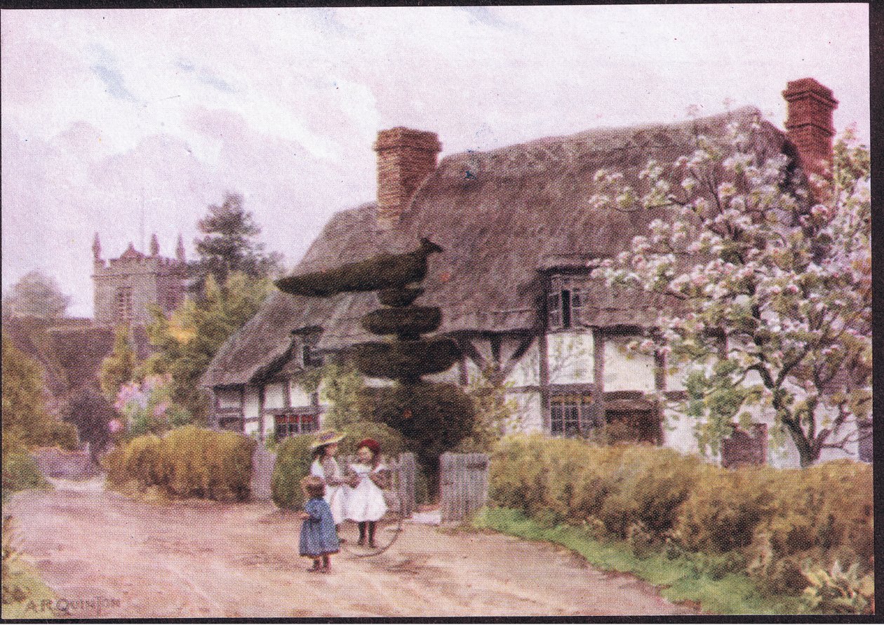 Norton, Nr Evesham, Worcester, Dent & Sons Limited tarafından yayınlanan The Cottages and the Village Life of Rural England