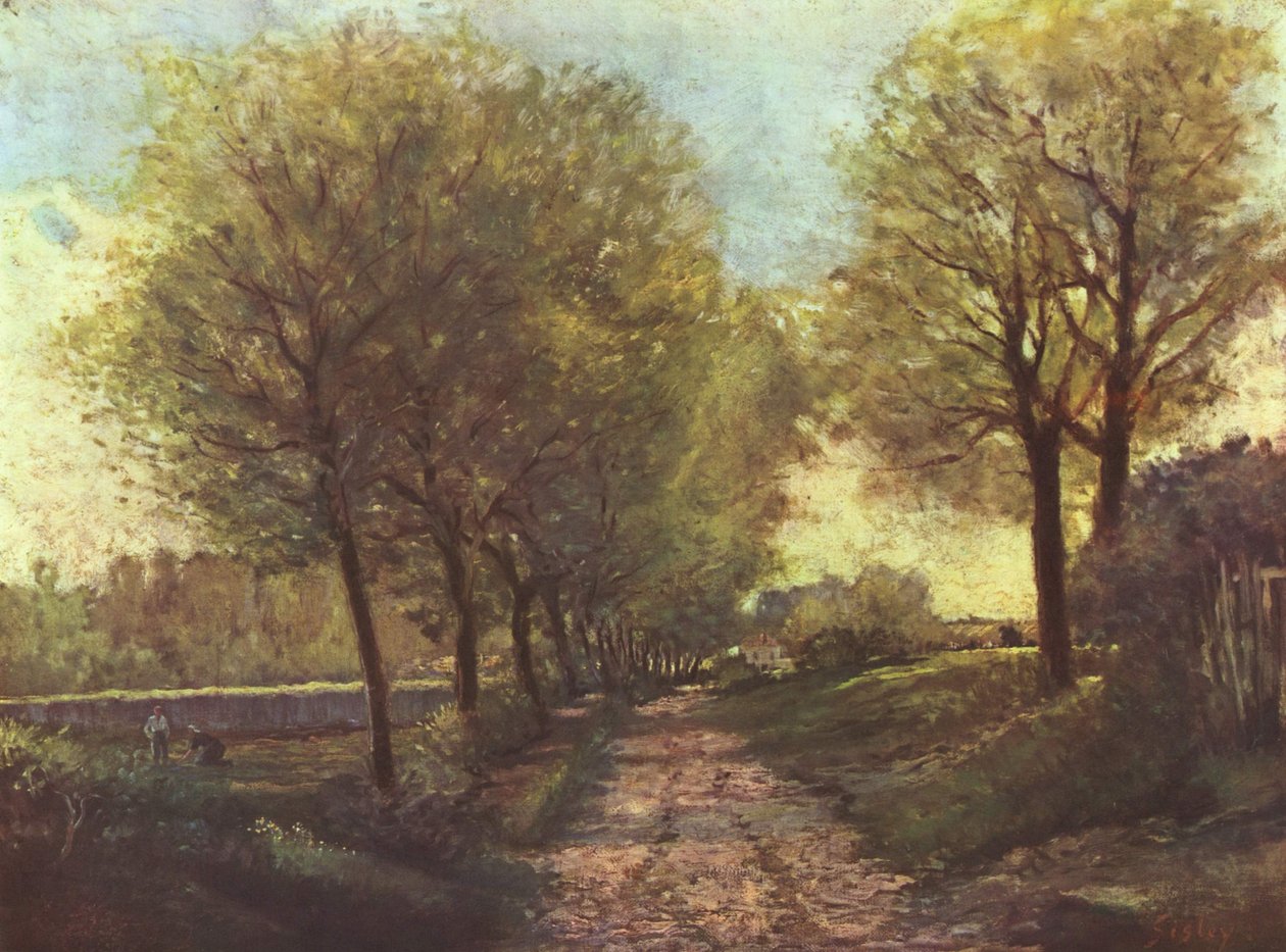 Peyzaj boyama by Alfred Sisley