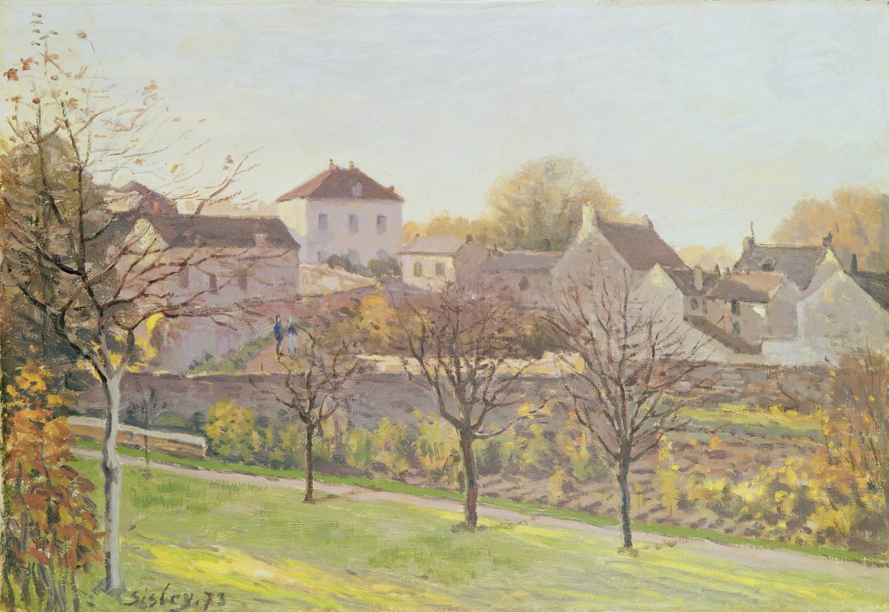 Güneşin Son Işını, 1873 by Alfred Sisley