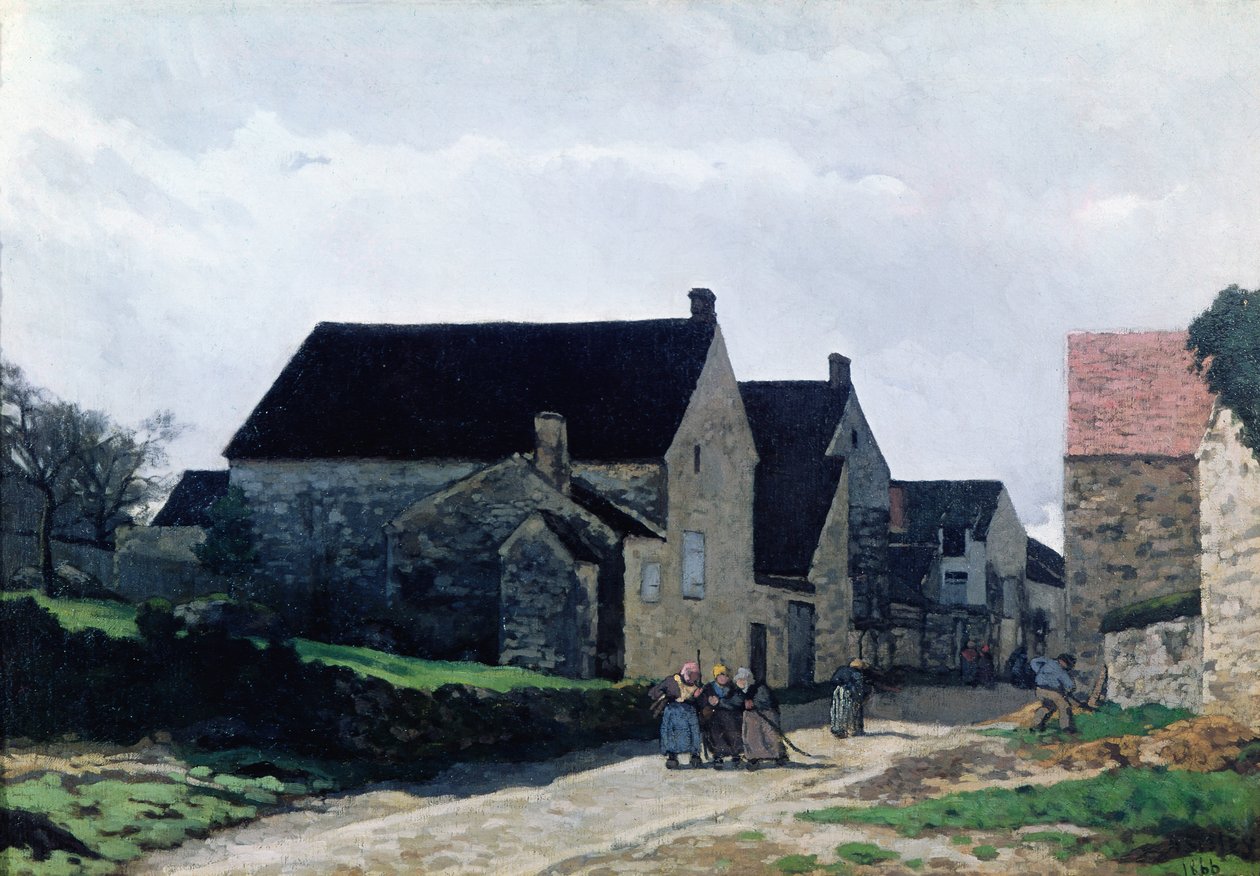 Ormana Giden Kadınlar, 1866 by Alfred Sisley