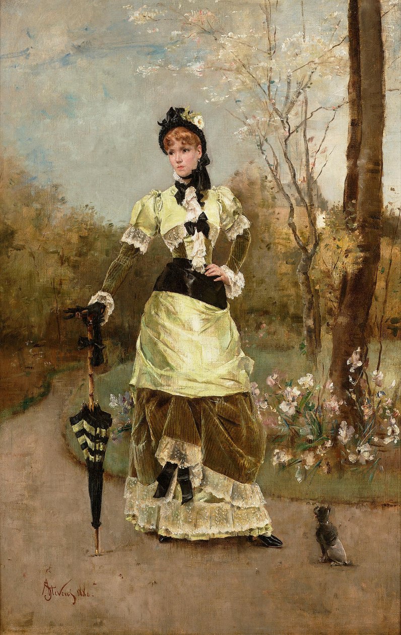 Parisli by Alfred Emile Stevens
