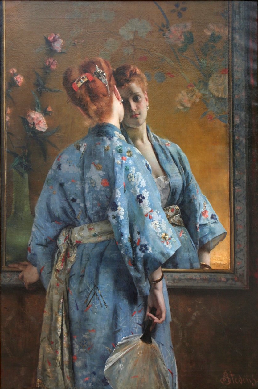 Japon Parisli by Alfred Emile Stevens