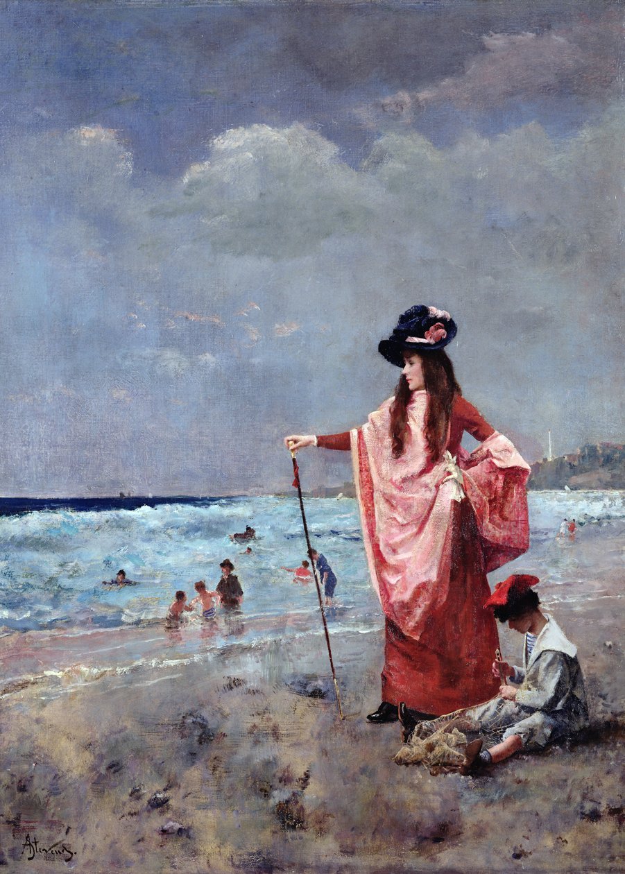 Sahilde by Alfred Emile Stevens