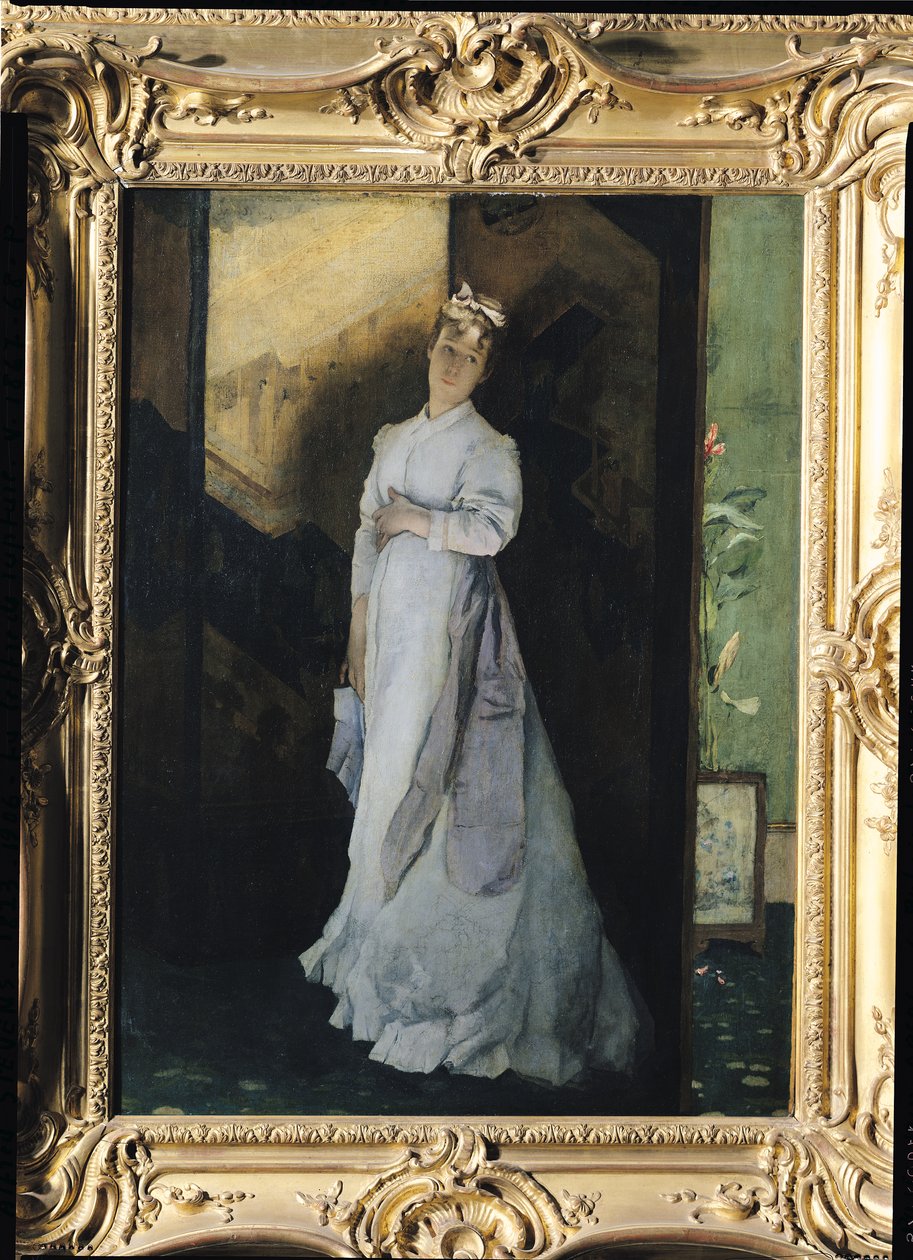 Ayrılık Mektubu, c.1867 by Alfred Emile Stevens