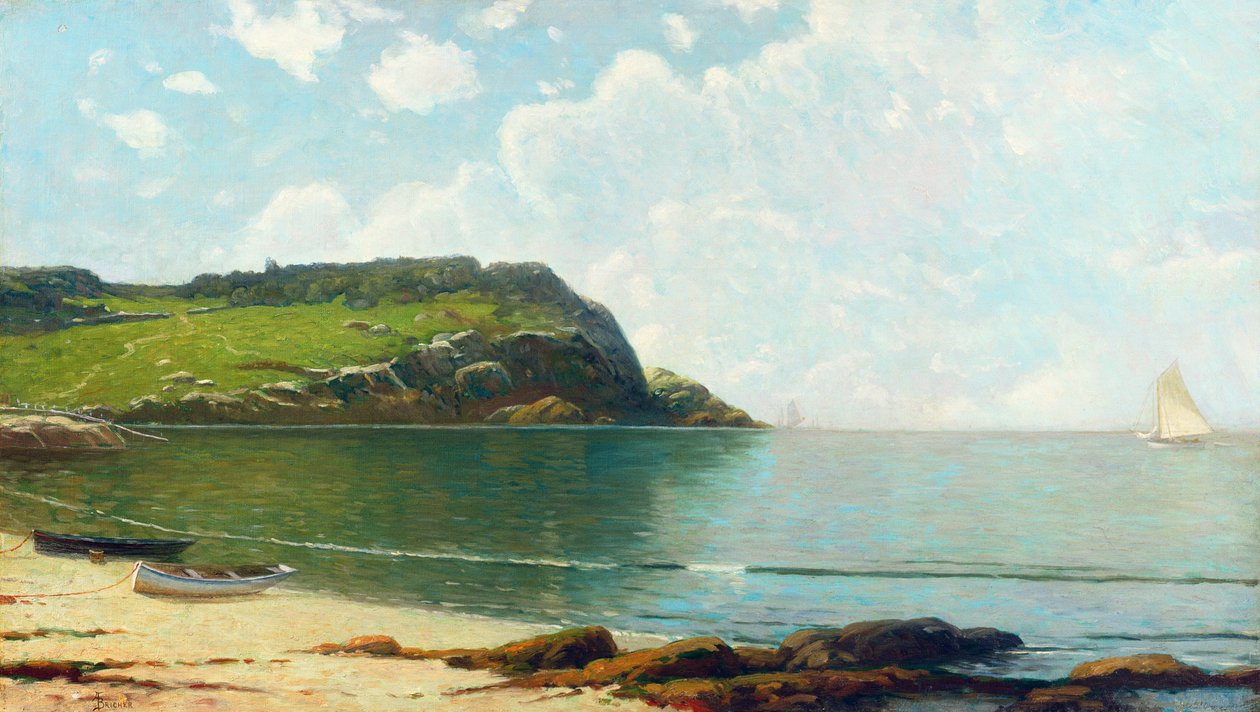 Yaz Yelkeni by Alfred Thompson Bricher