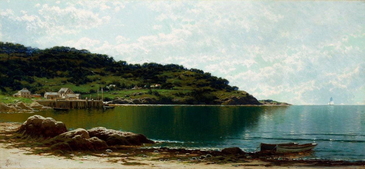 Maine Sahili boyunca by Alfred Thompson Bricher
