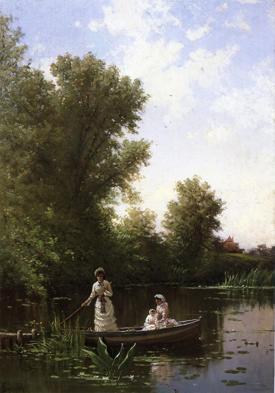 Öğleden sonra tekne gezintisi by Alfred Thompson Bricher