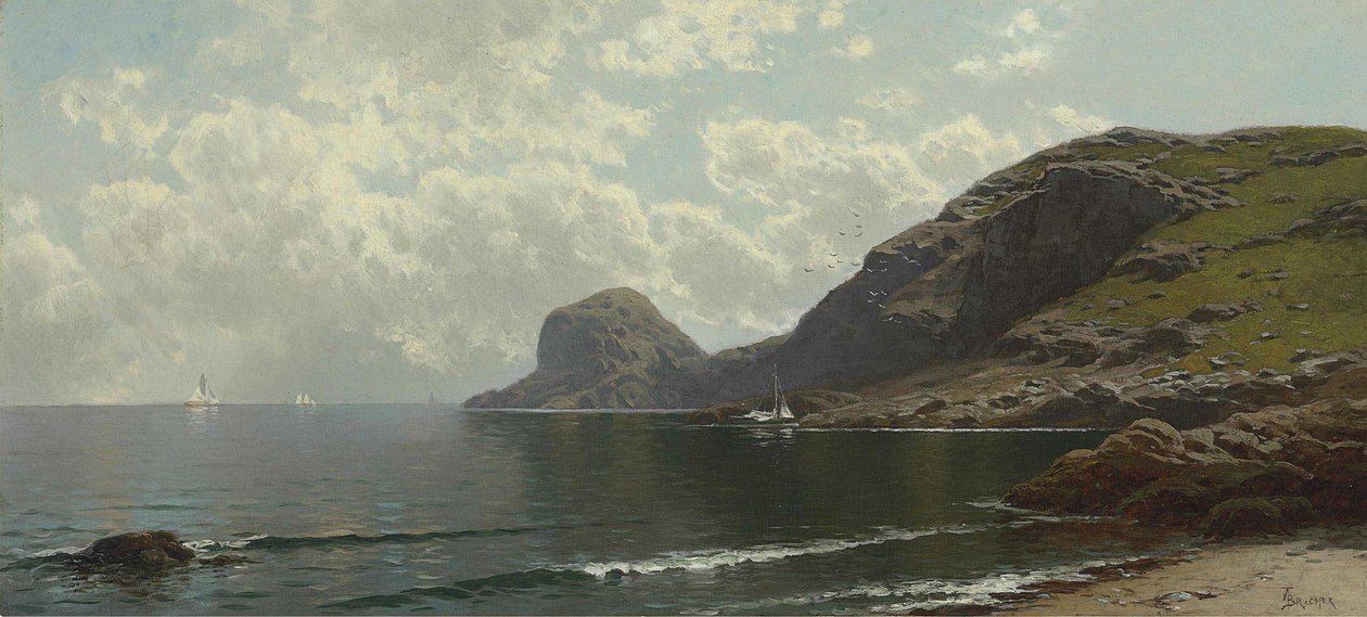 Deniz manzarası by Alfred Thompson Bricher