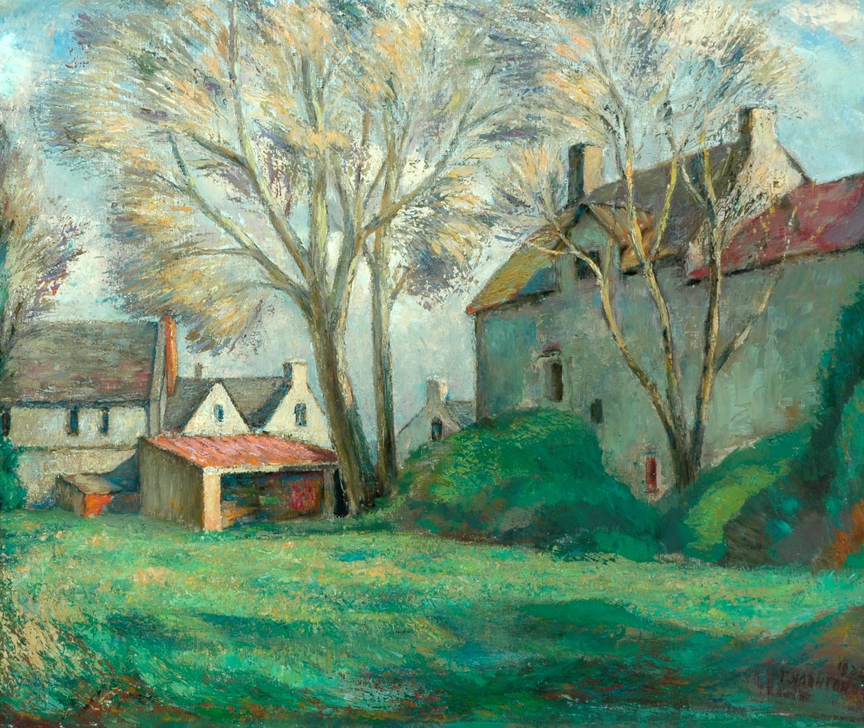 Bir Cotswold Çiftliği, 1924 by Alfred Thornton