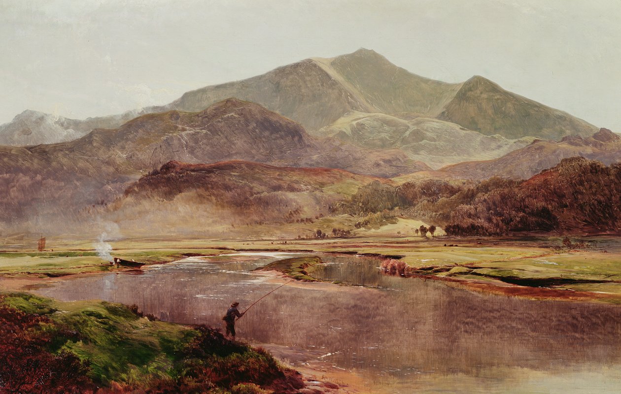 Windermere Gölü by Alfred Walter Williams