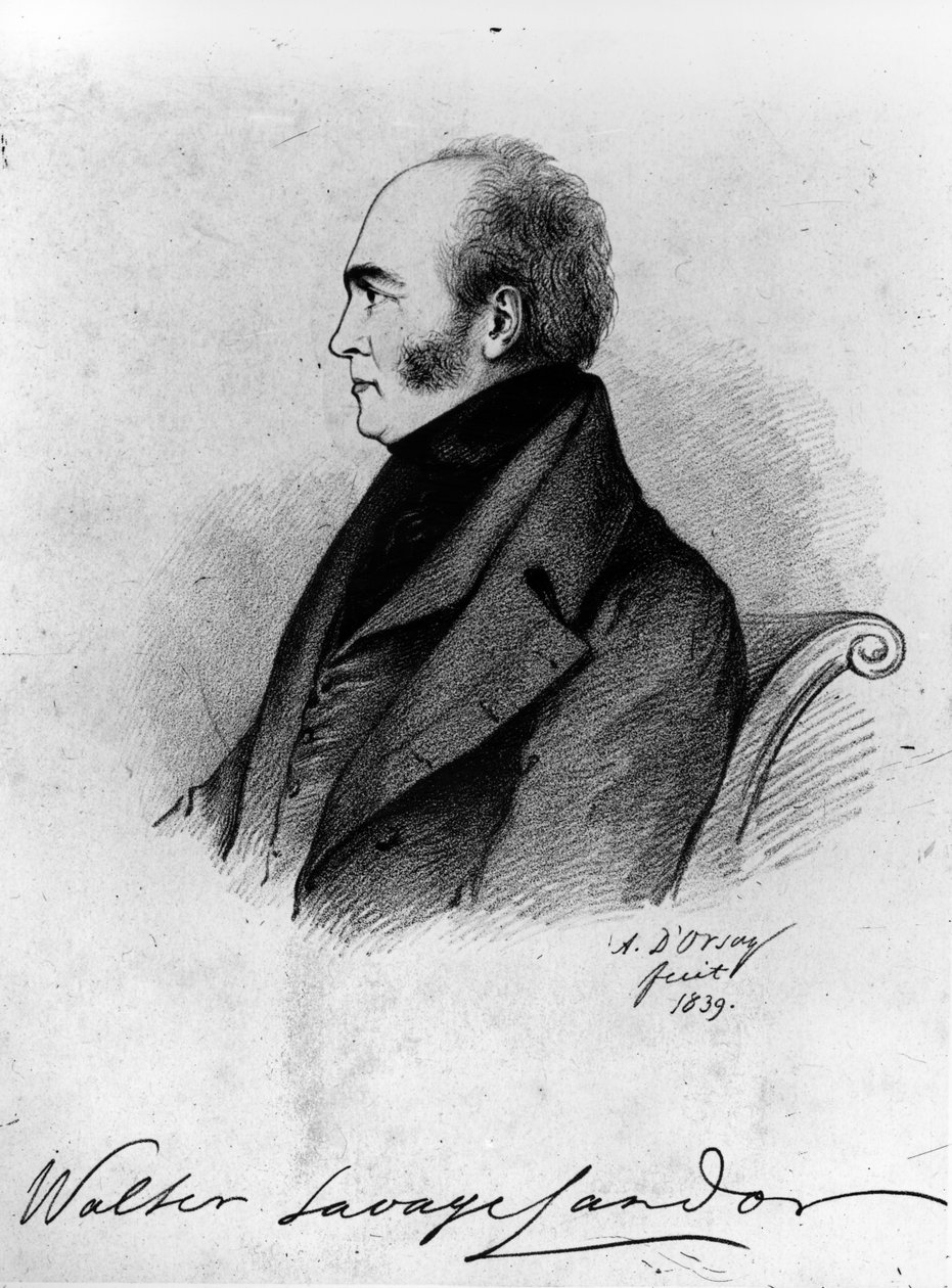 Walter Savage Landor (1775-1864) by Alfred d