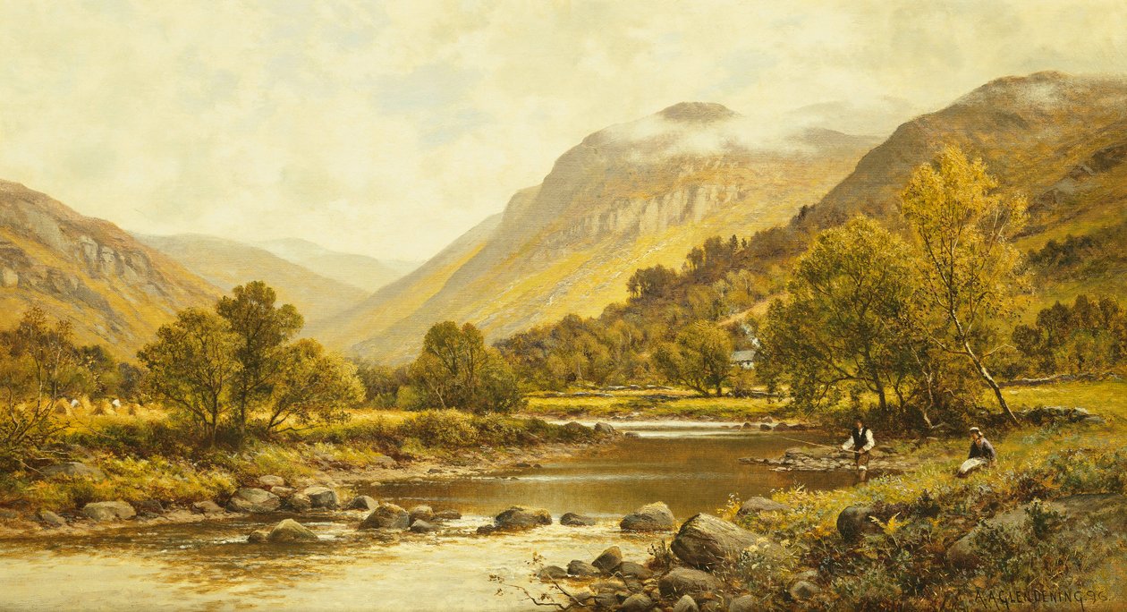 Borrowdale, Cumberland, 1896 by Alfred Augustus Glendening