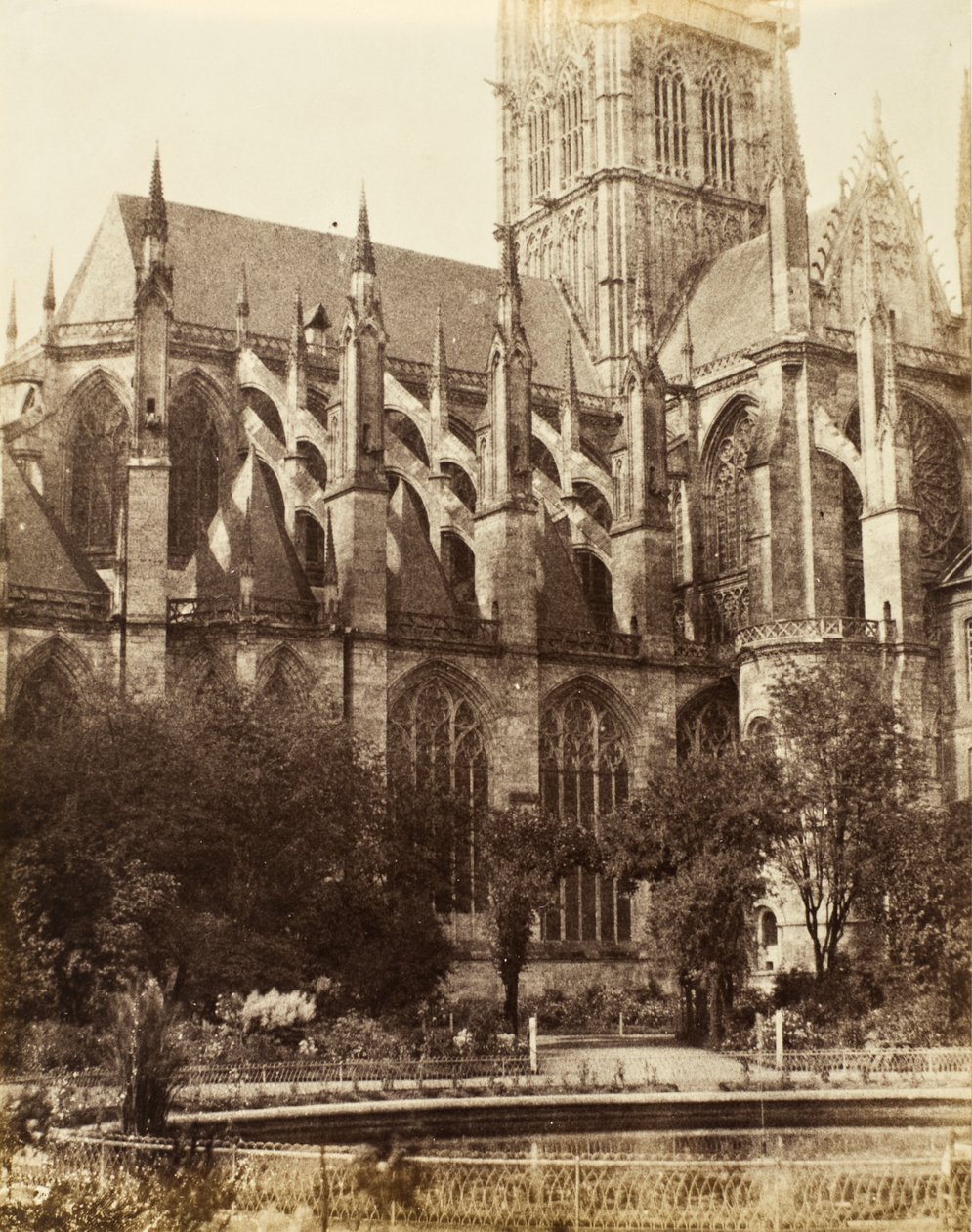 Aziz Fırın, Rouen. 1856 (albüm gümüş baskı) by Alfred Capel Cure