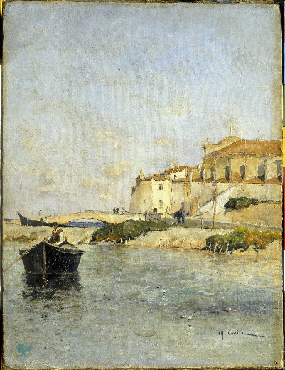 Balıkçı köyü. Alfred Casile