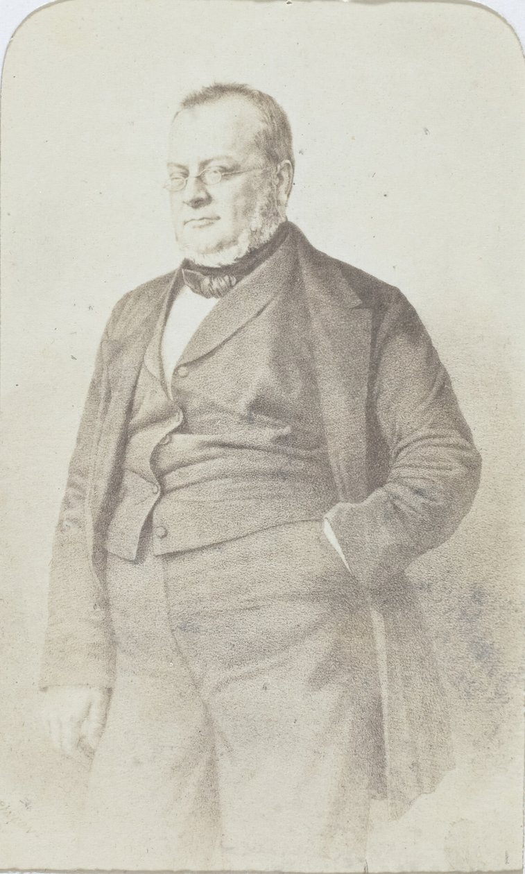 Camillo Benso, Cavour Kontu, 1860-69. by Alfred Chardon