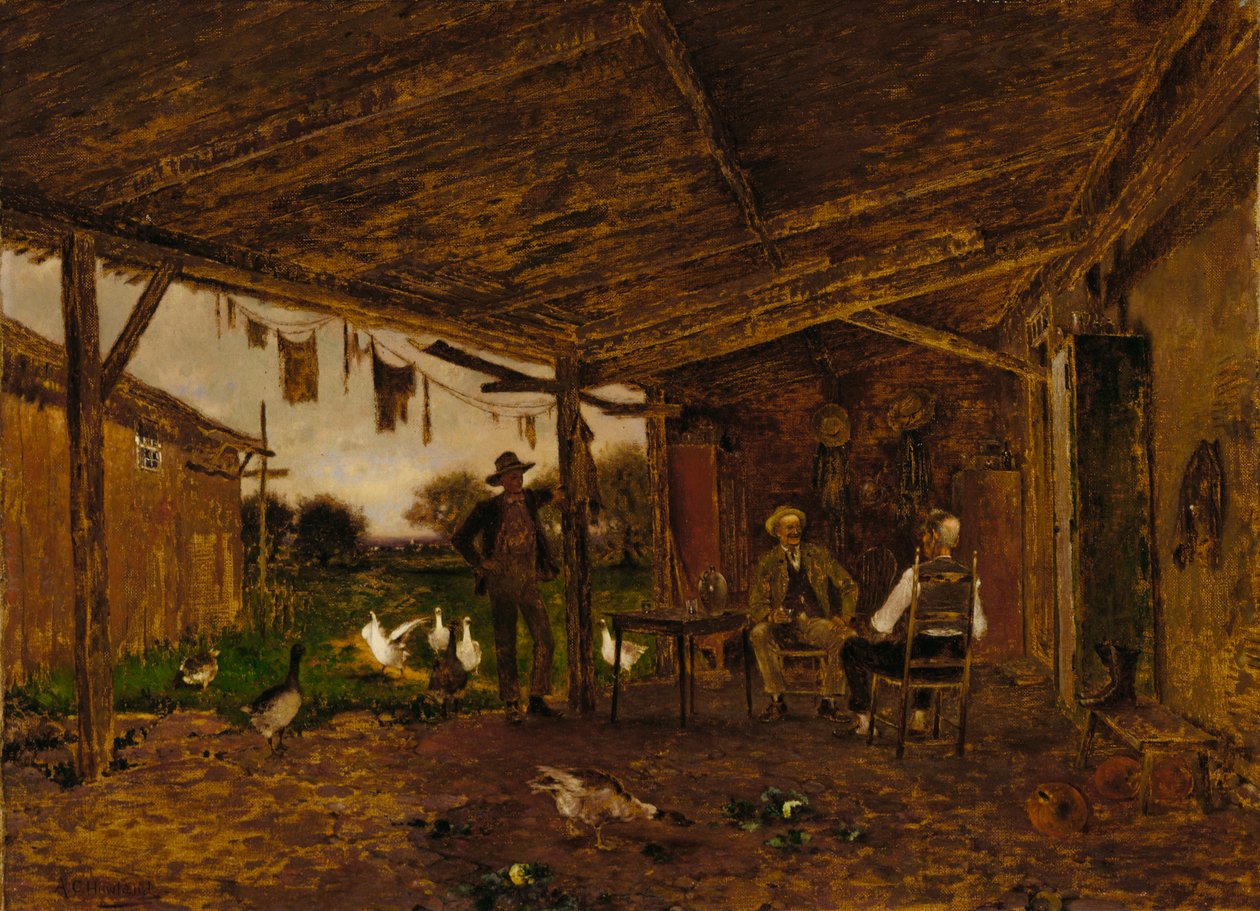 Dost Komşular, ca. 1909. by Alfred Cornelius Howland