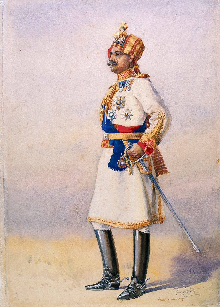 Sayın Albay H.H. Maharaja Sir Ganja Singh, Bikaner