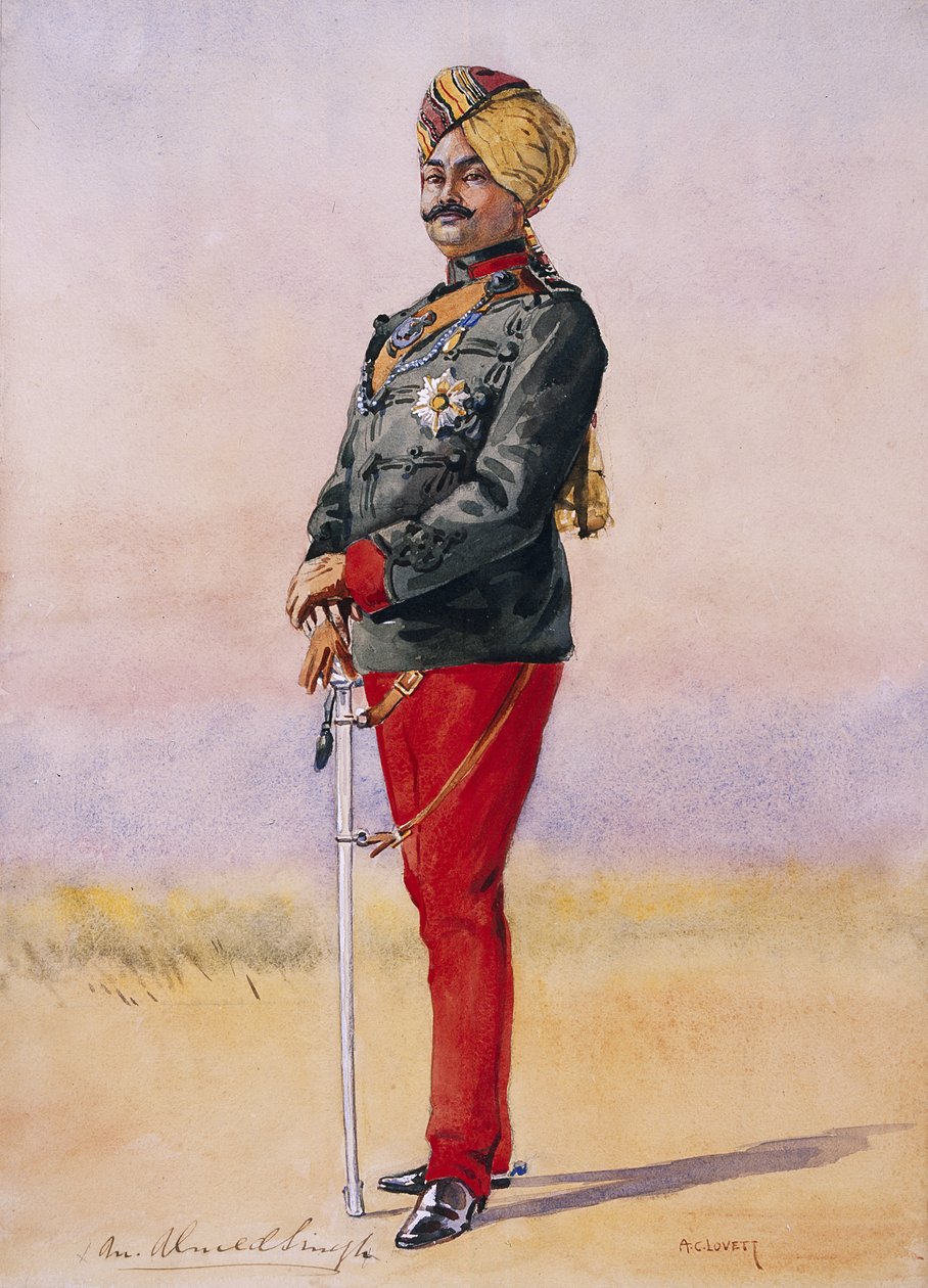 Fahri Binbaşı H.H. Sir Umed Singh Bahadur, Kota Maharao, Binbaşı G.F. MacMunn, 1911, 1908