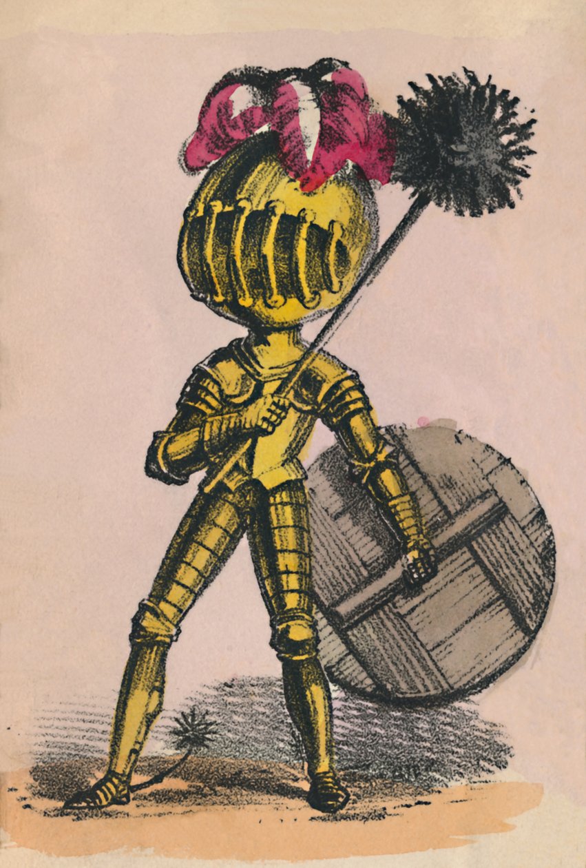 I. Edward, 1856 by Alfred Crowquill