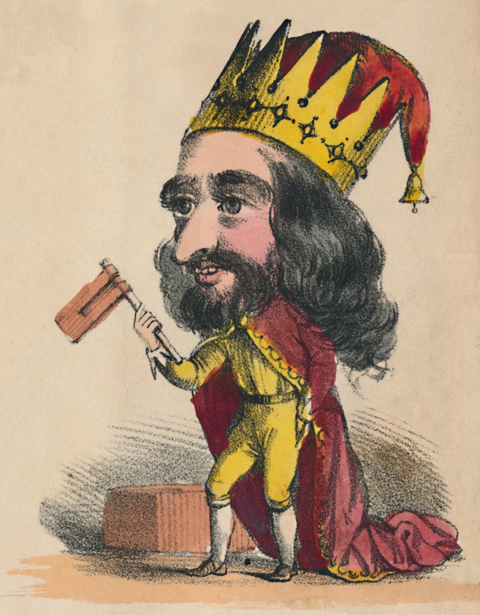 Henry III, 1856 by Alfred Crowquill
