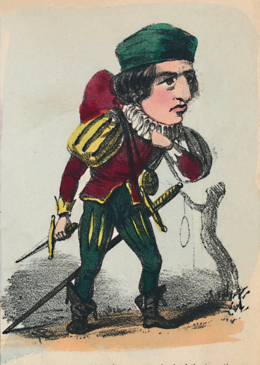 Richard III, 1856 by Alfred Crowquill