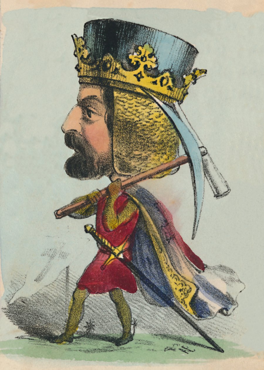 I. Richard, 1856 by Alfred Crowquill